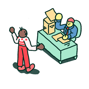 D.C. Guy going into the cavern