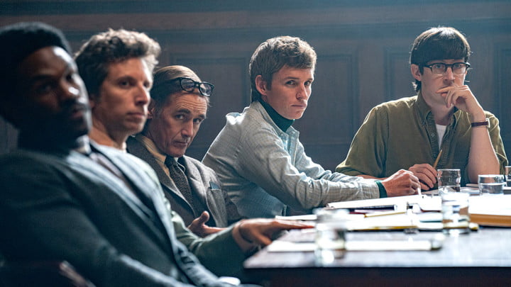 The Trial of the Chicago 7 on Netflix